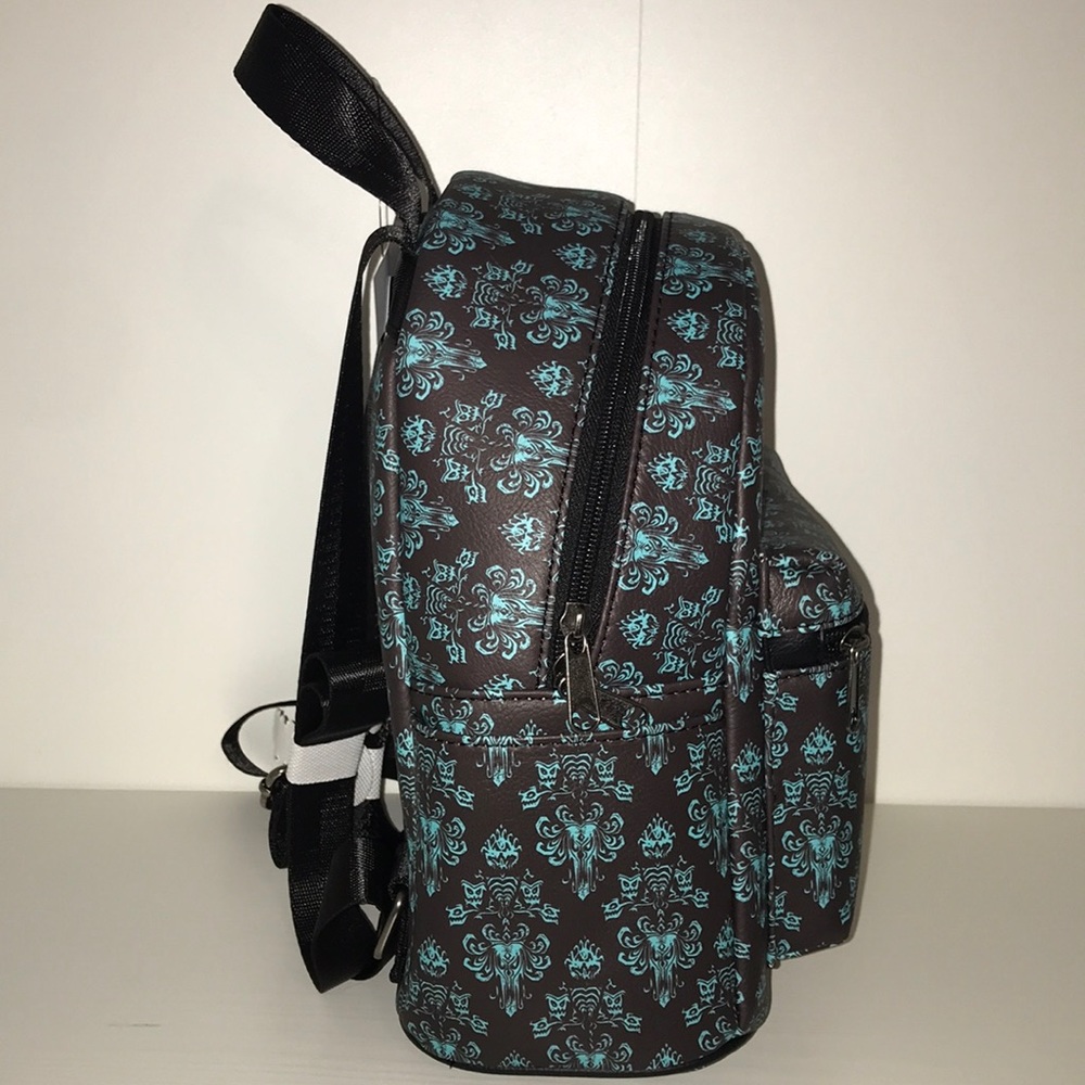 Disney Haunted Mansion Loungefly Mini Backpack - Picture 5 of 7